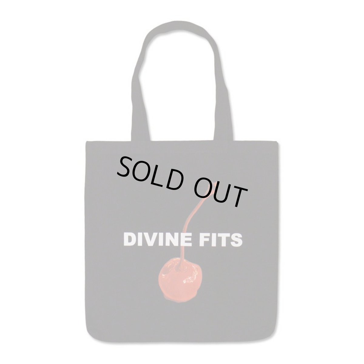 画像1: Divine Fits ディヴァイン・フィッツ Cherry トートバッグ (1)