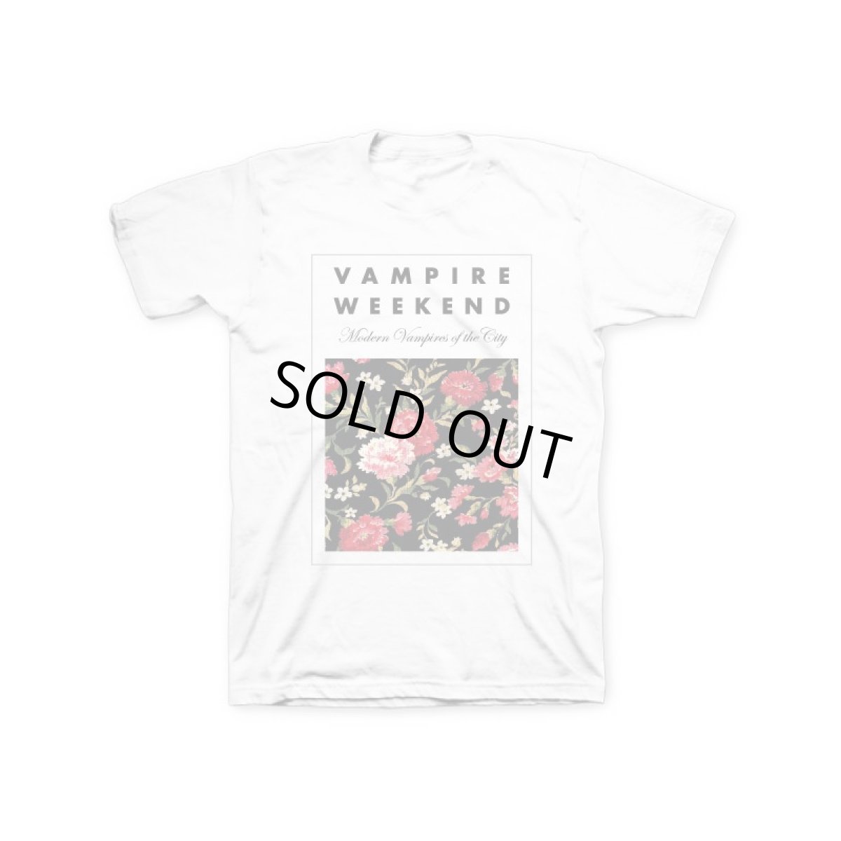 画像1: Vampire Weekend ヴァンパイア・ウィークエンド Floral Tシャツ (1)