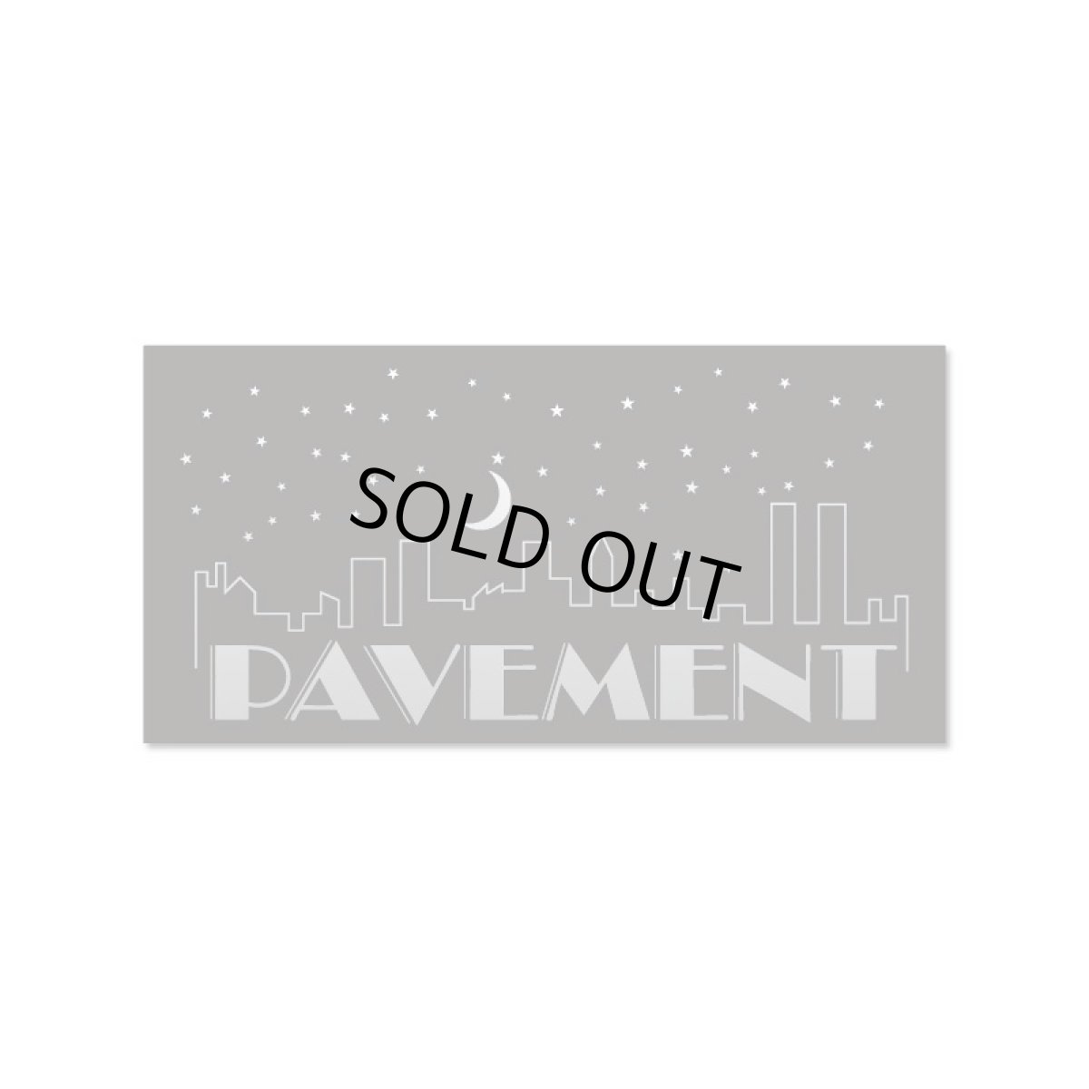 画像1: Pavement ペイヴメント Night Falls ステッカー (1)