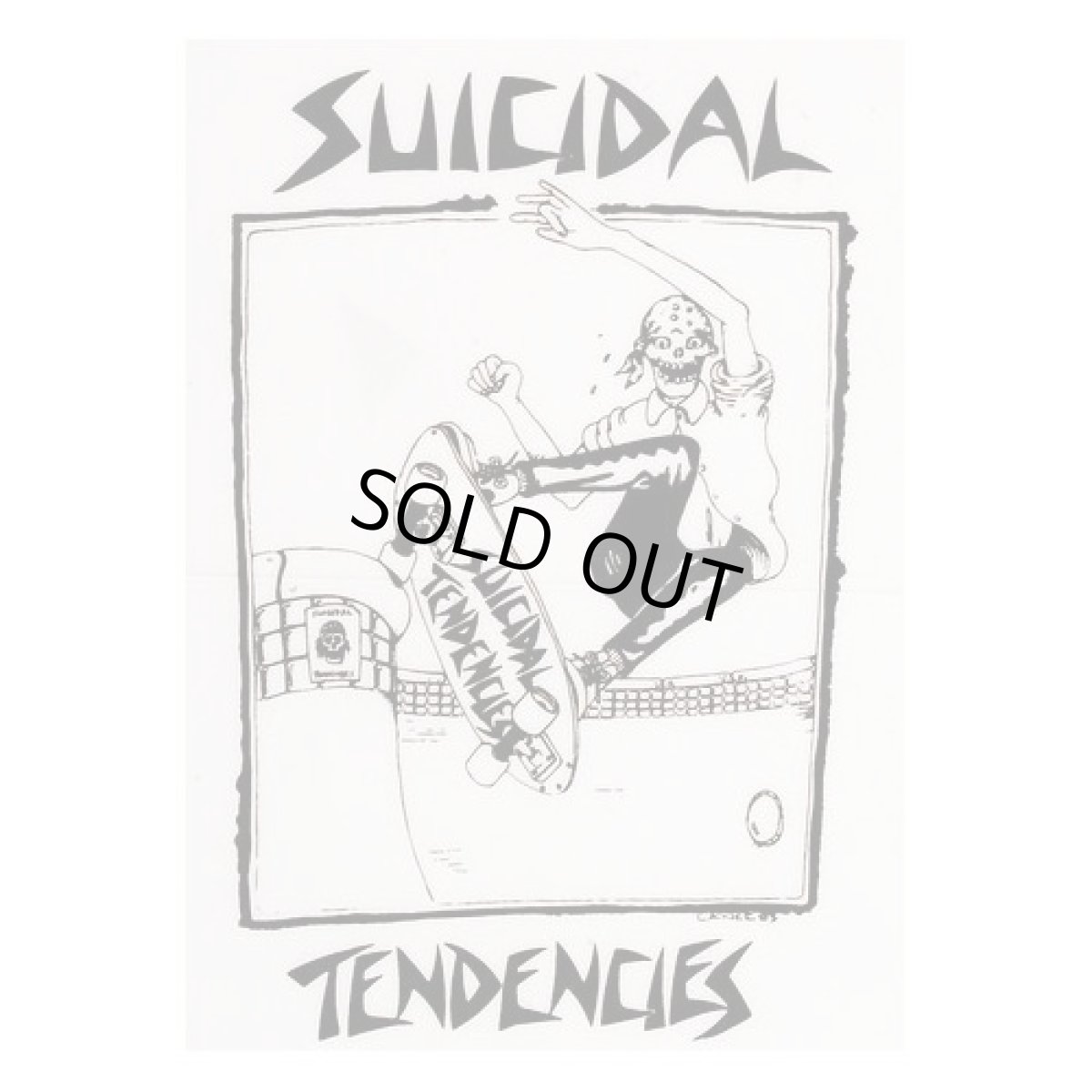 画像1: Suicidal Tendencies ステッカー スイサイダル・テンデンシーズ Skater (1)