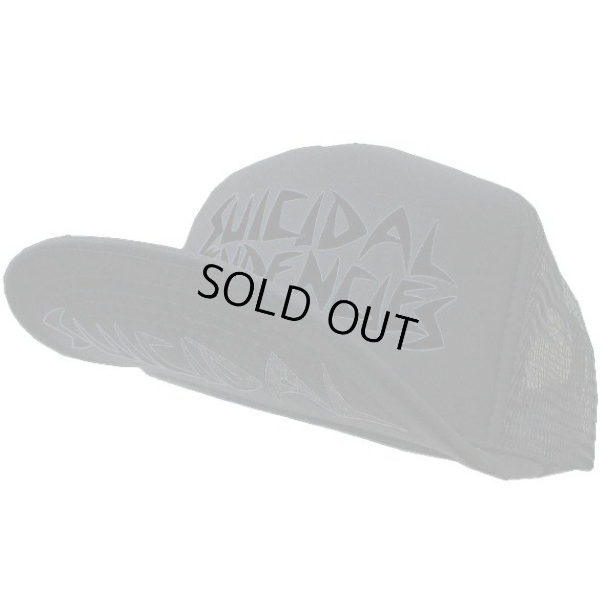 画像1: Suicidal Tendencies キャップ スイサイダル・テンデンシーズ Black on Black Flip Hat (1)