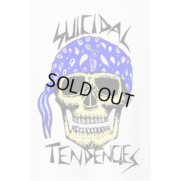 画像1: Suicidal Tendencies ステッカー スイサイダル・テンデンシーズ Bandana Skull (1)