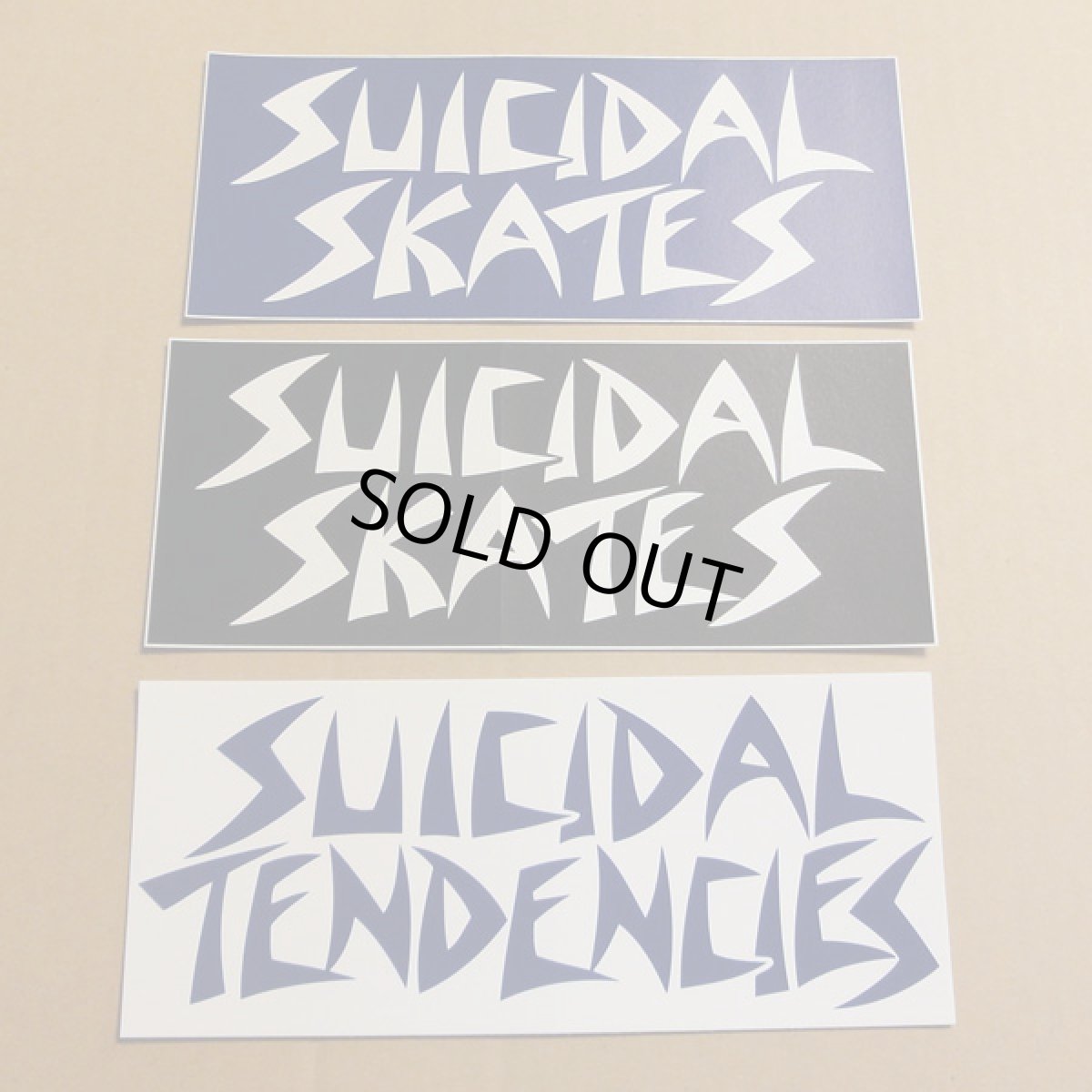画像1: Suicidal Tendencies ステッカー スイサイダル・テンデンシーズ Logo (1)