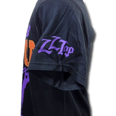 画像1: ZZ Top バンドTシャツ ZZトップ Tacos Black