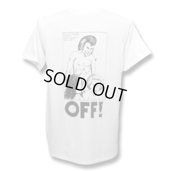 画像1: OFF! バンドTシャツ オフ! The Wall WHITE (1)