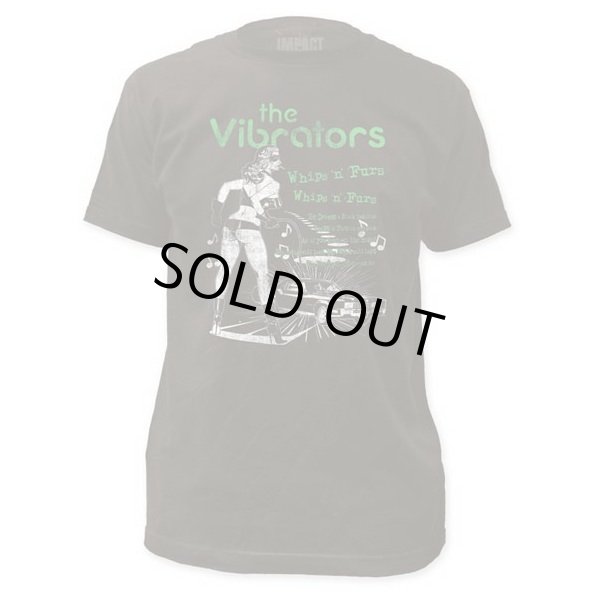 画像1: Vibrators バンドTシャツ ヴァイブレーターズ Whips n Furs (1)