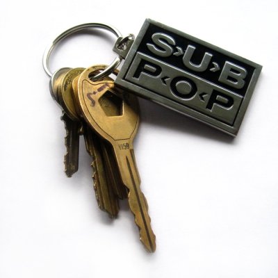 画像1: Sub Pop Records メタルスティックピンバッジ サブ・ポップ・レコーズ Logo