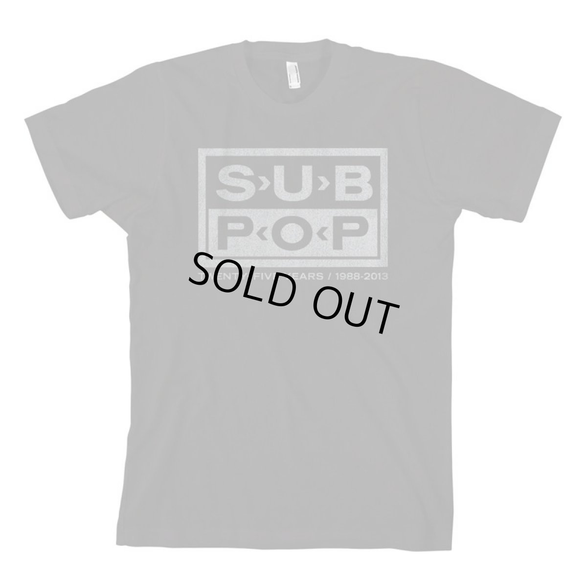 画像1: Sub Pop Records Tシャツ サブ・ポップ・レコーズ Logo Anniversary (1)