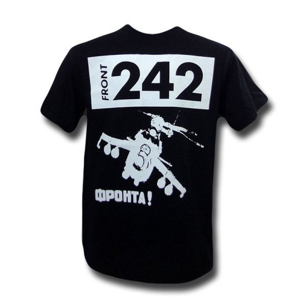 画像1: Front 242 バンドTシャツ フロント242 Official Warfare (1)