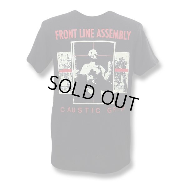 画像1: Front Line Assembly バンドTシャツ フロント・ライン・アッセンブリー Caustic Grip (1)