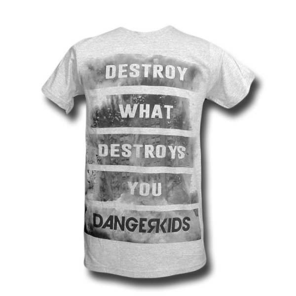 画像1: Danger Kids バンドTシャツ デンジャー・キッズ Destroy＜セール特価商品＞ (1)