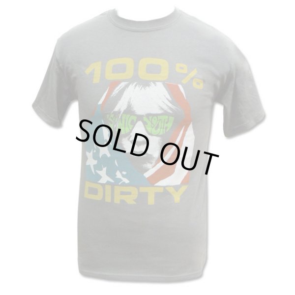 画像1: Sonic Youth ソニック・ユース 100% Dirty Tシャツ (1)
