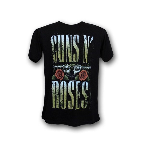 画像1: Guns N' Roses バンドTシャツ ガンズ・アンド・ローゼス Big Logo (1)