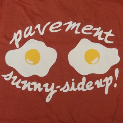 画像1: Pavement ペイヴメント Soft-fitted Sunny Eggs Tシャツ
