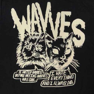 画像1: Wavves ウェーヴス Cynical Cats Tシャツ