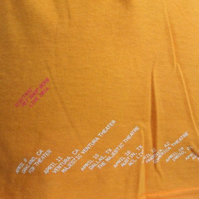 画像2: Pet Shop Boys Tシャツ ペット・ショップ・ボーイズ Turn It On 2014 Tour YELLOW