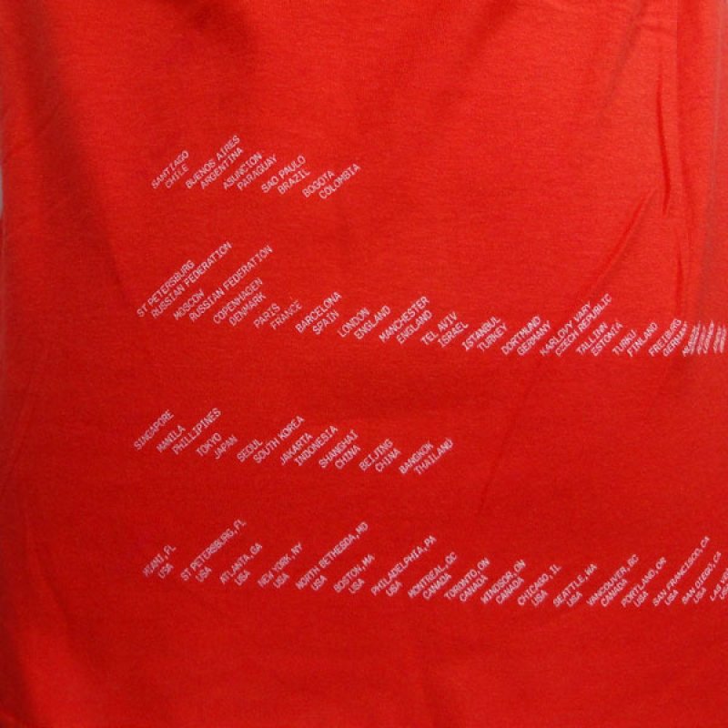 画像2: Pet Shop Boys Tシャツ ペット・ショップ・ボーイズ Turn It On 2013 Tour ORANGE