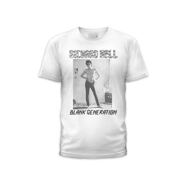 画像1: Richard Hell & The Voidoids Tシャツ リチャード・ヘル Blank Generation (1)