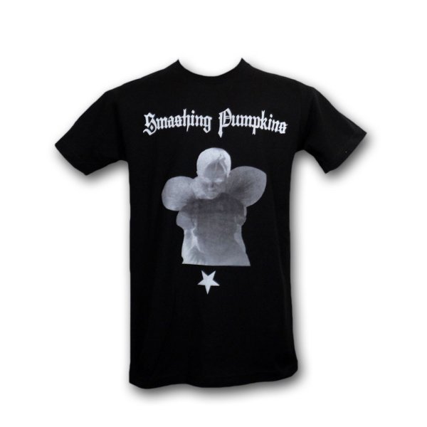 画像1: Smashing Pumpkins バンドTシャツ スマッシング・パンプキンズ Angel Wings (1)