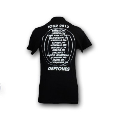 画像1: Deftones バンドTシャツ デフトーンズ Hypno Tiger 2012 Tour