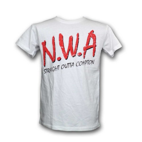 画像1: N.W.A. Tシャツ エヌ・ダブリュ・エー Vintage Classic Logo WHITE (1)