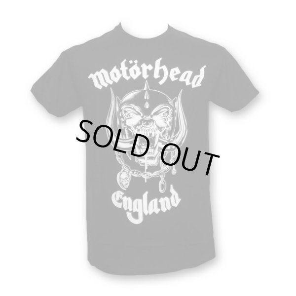画像1: Motorhead バンドTシャツ モーターヘッド England (1)