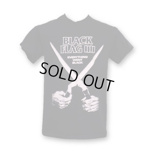 画像1: Black Flag バンドTシャツ ブラック・フラッグ Everything Went Black BLACK×PINK (1)