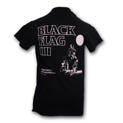 画像1: Black Flag バンドTシャツ ブラック・フラッグ Process Of Weeding Out BLACK×PINK