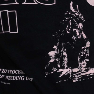 画像2: Black Flag バンドTシャツ ブラック・フラッグ Process Of Weeding Out BLACK×PINK