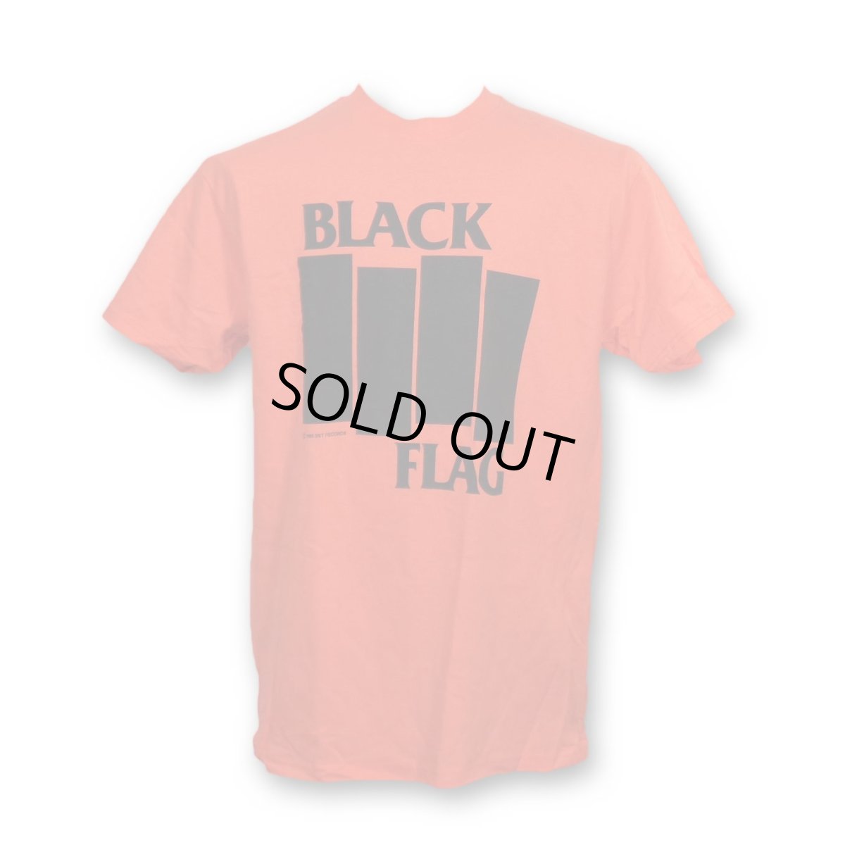 画像1: Black Flag バンドTシャツ ブラック・フラッグ Bars & Logo ORANGE (1)