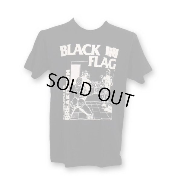 画像1: Black Flag バンドTシャツ ブラック・フラッグ Nervous Breakdown BLACK (1)