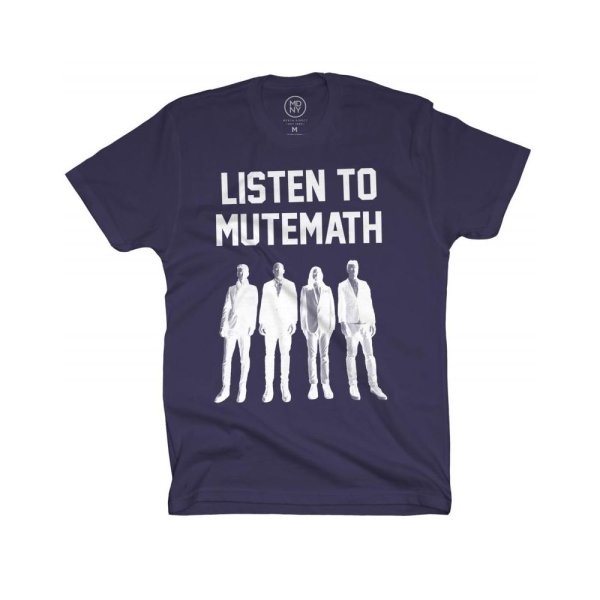 画像1: Mutemath バンドTシャツ ミュートマス Listen To＜セール特価商品＞ (1)