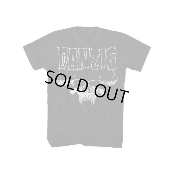 画像1: Danzig バンドTシャツ ダンジグ Skull Logo (1)