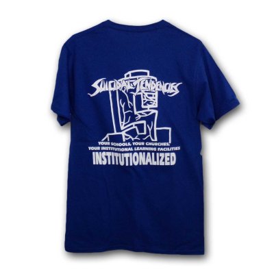 画像1: Suicidal Tendencies バンドTシャツ スイサイダル・テンデンシーズ Straight Jacket BLUE