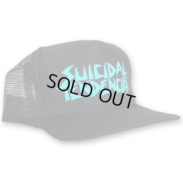 画像1: Suicidal Tendencies スナップバックキャップ スイサイダル・テンデンシーズ Logo Flip Up Hat FLUO ACQUA (1)
