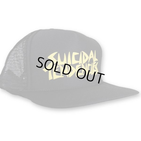 画像1: Suicidal Tendencies スナップバックキャップ スイサイダル・テンデンシーズ Logo Flip Up Hat YELLOW (1)