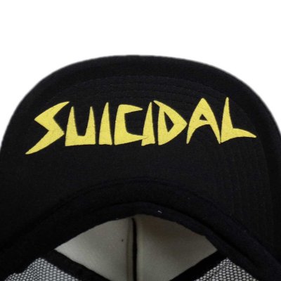 画像1: Suicidal Tendencies スナップバックキャップ スイサイダル・テンデンシーズ Logo Flip Up Hat YELLOW