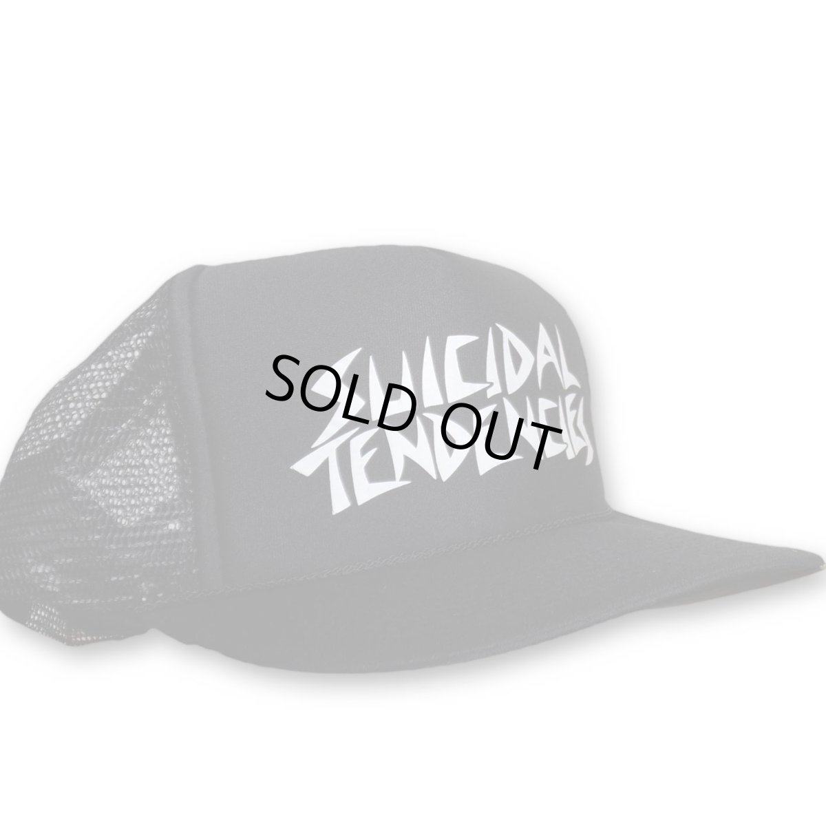 画像1: Suicidal Tendencies スナップバックキャップ スイサイダル・テンデンシーズ Logo Flip Up Hat WHITE (1)