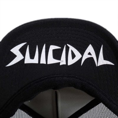 画像1: Suicidal Tendencies スナップバックキャップ スイサイダル・テンデンシーズ Logo Flip Up Hat WHITE