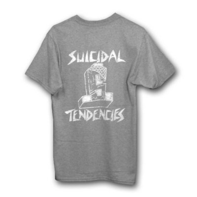 画像1: Suicidal Tendencies バンドTシャツ スイサイダル・テンデンシーズ Old School Skater GREY