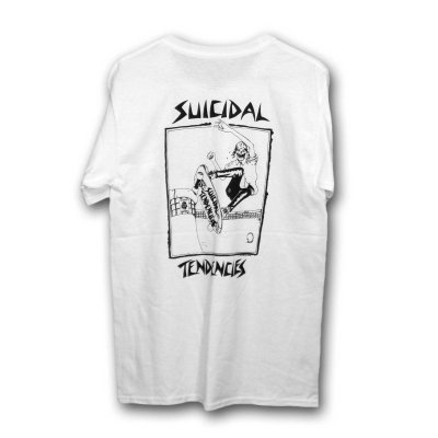 画像1: Suicidal Tendencies バンドTシャツ スイサイダル・テンデンシーズ Skater WHITE