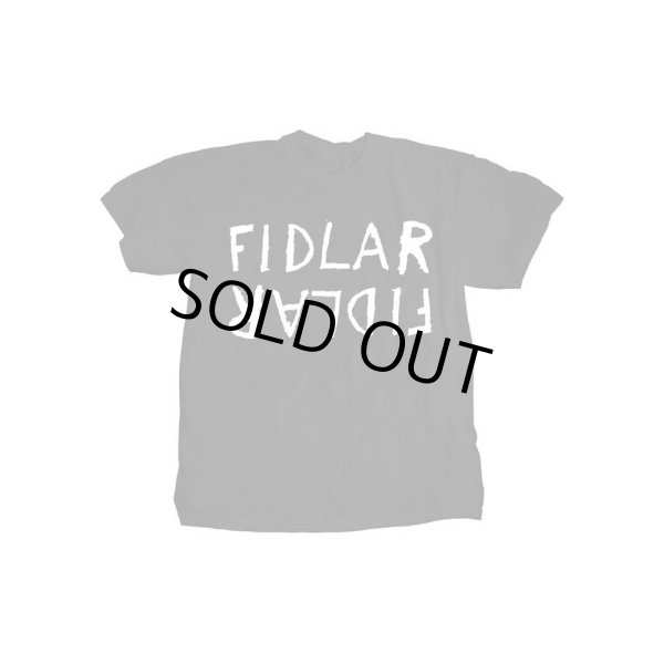 画像1: Fidlar バンドTシャツ フィドラー Flipped Logo (1)