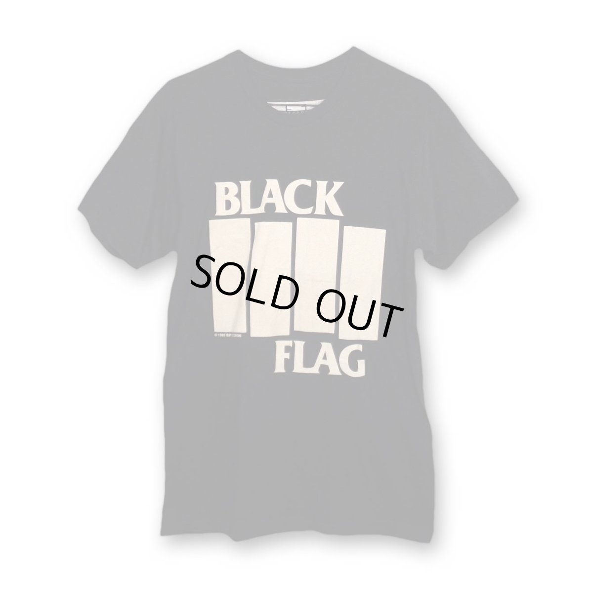 画像1: Black Flag バンドTシャツ ブラック・フラッグ Bars & Logo BLACK (1)