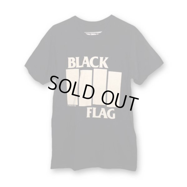 画像1: Black Flag バンドTシャツ ブラック・フラッグ Bars & Logo BLACK (1)