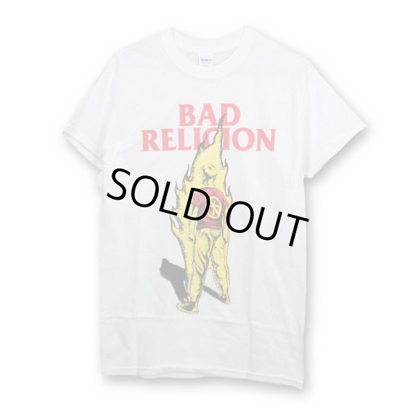 画像1: Bad Religion バンドTシャツ バッド・レリジョン Boy On Fire (1)