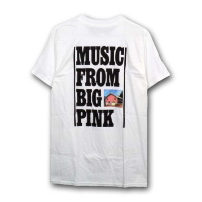 画像1: The Band バンドTシャツ ザ・バンド Big Pink WHITE