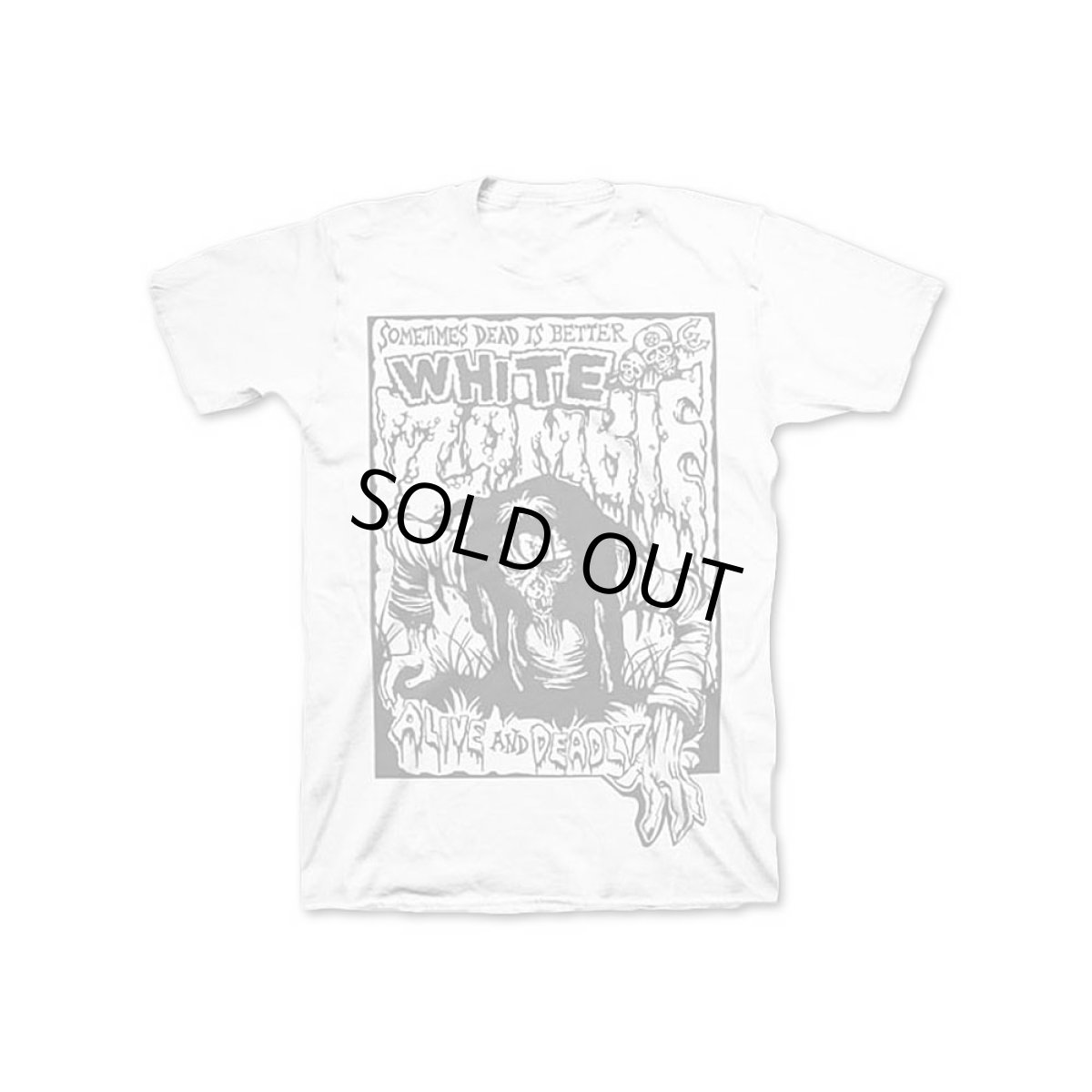 画像1: White Zombie バンドTシャツ ホワイト・ゾンビ Alive And Deadly (1)