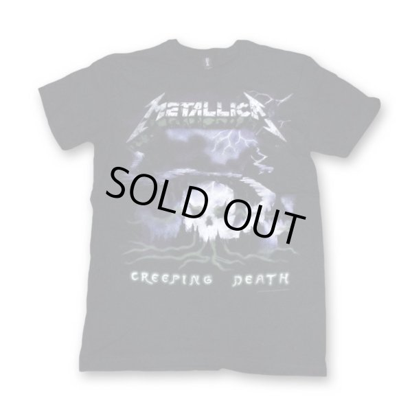 画像1: Metallica バンドTシャツ メタリカ Creeping Death (1)
