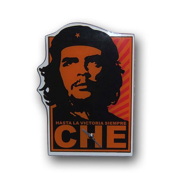 画像1: Che Guevara クリアアクリルウォールクロック チェ・ゲバラ Victoria (1)