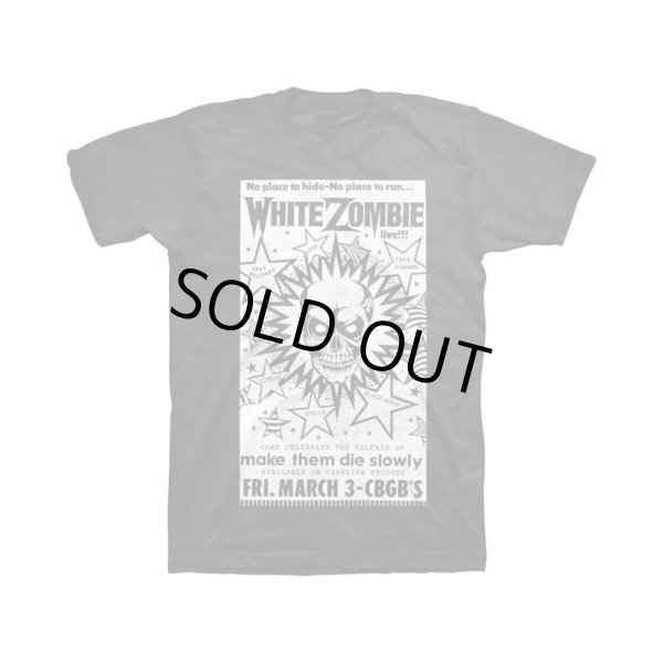 画像1: White Zombie バンドTシャツ ホワイト・ゾンビ CBGB (1)
